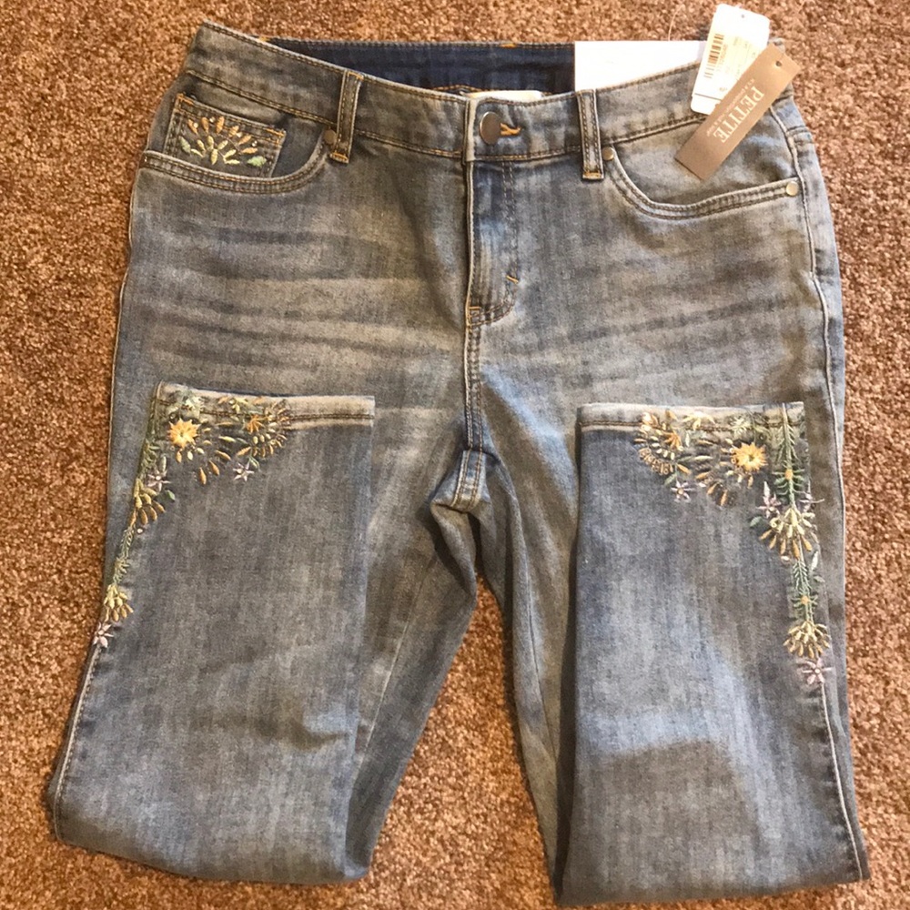 Christopher & Banks Bling Ankle Modern Fit Jeans